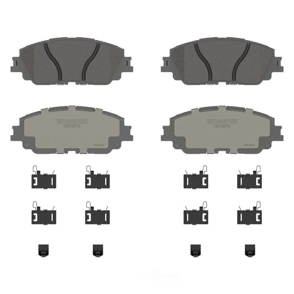 Wagner Brake OEX2076 OEX Front Disc Brake Pad Set Premium Ceramic