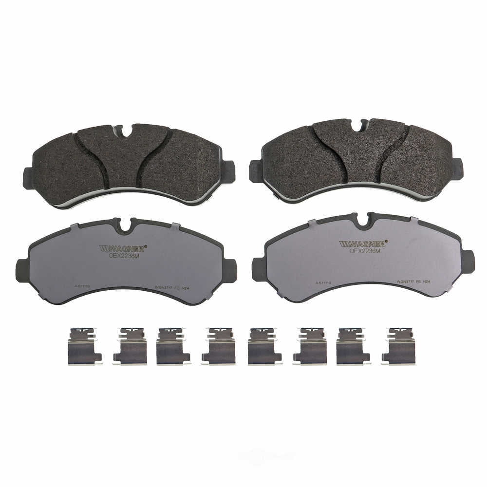Wagner Brake OEX2236M OEX Front, Rear Disc Brake Pad Set