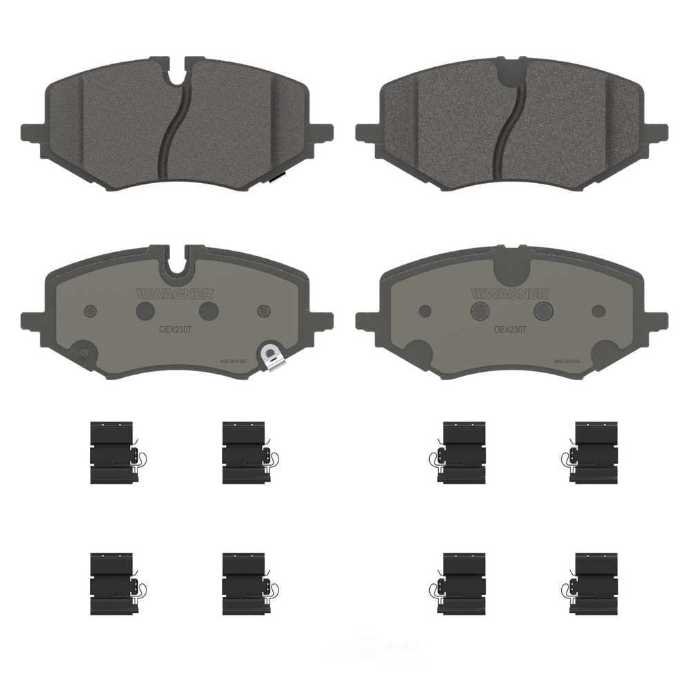 Wagner Brake OEX2307 OEX Front Disc Brake Pad Set Premium Ceramic