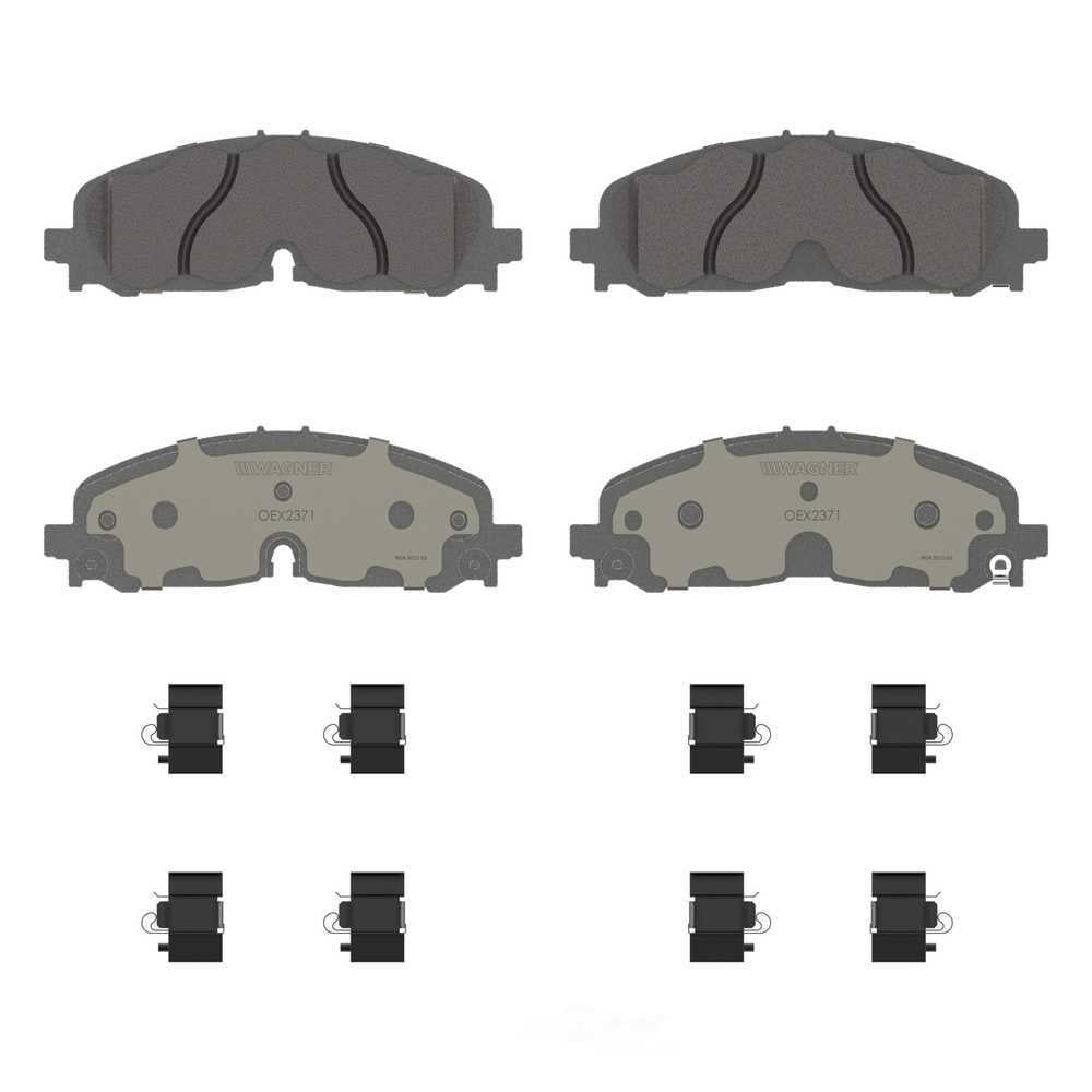 Wagner Brake OEX2371 OEX Front Disc Brake Pad Set Premium Ceramic