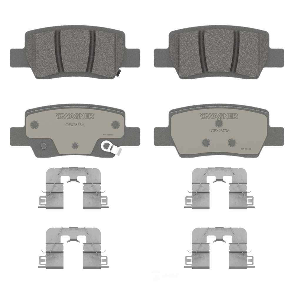 Wagner Brake OEX2373A OEX Rear Disc Brake Pad Set Premium Ceramic