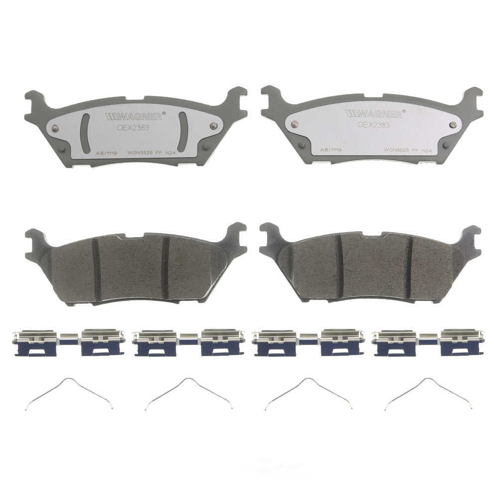 Wagner Brake OEX2383 OEX Rear Disc Brake Pad Set