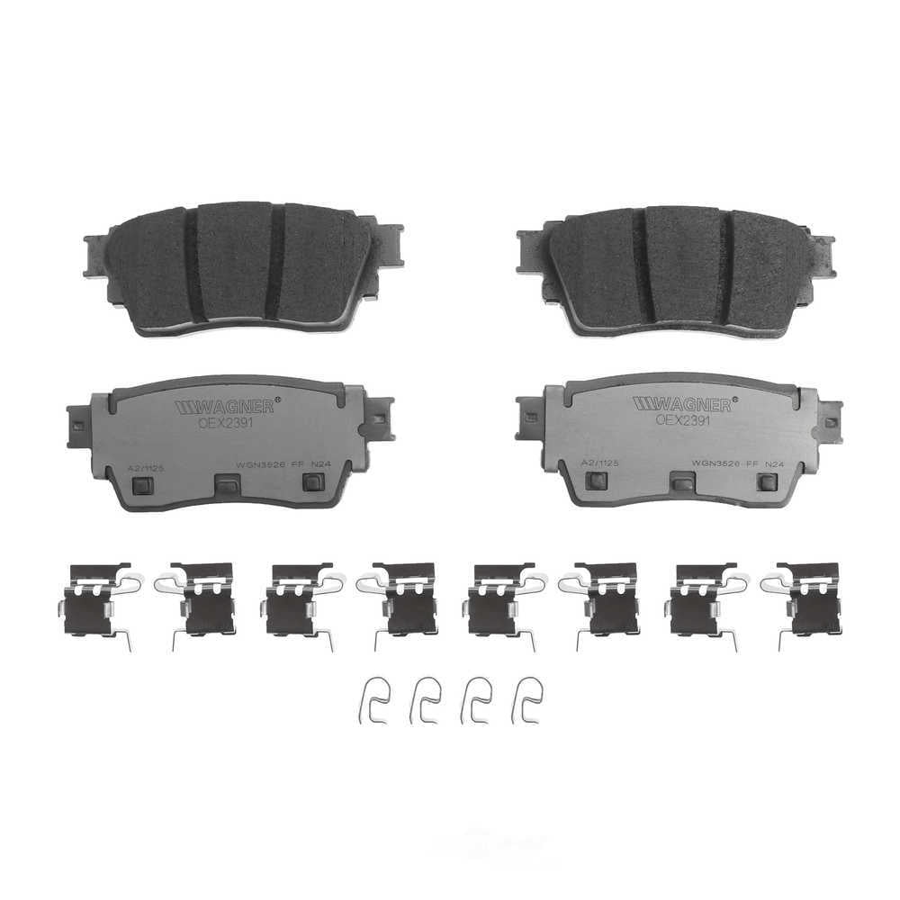 Wagner Brake OEX2391 OEX Rear Disc Brake Pad Set