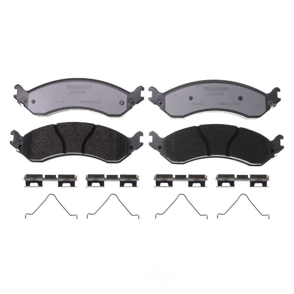 Wagner Brake OEX2406M OEX Rear Disc Brake Pad Set