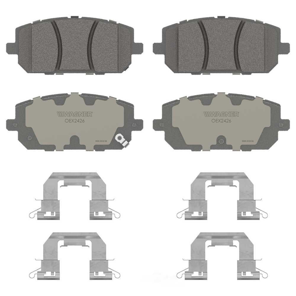 Wagner Brake OEX2426 OEX Front Disc Brake Pad Set Premium Ceramic