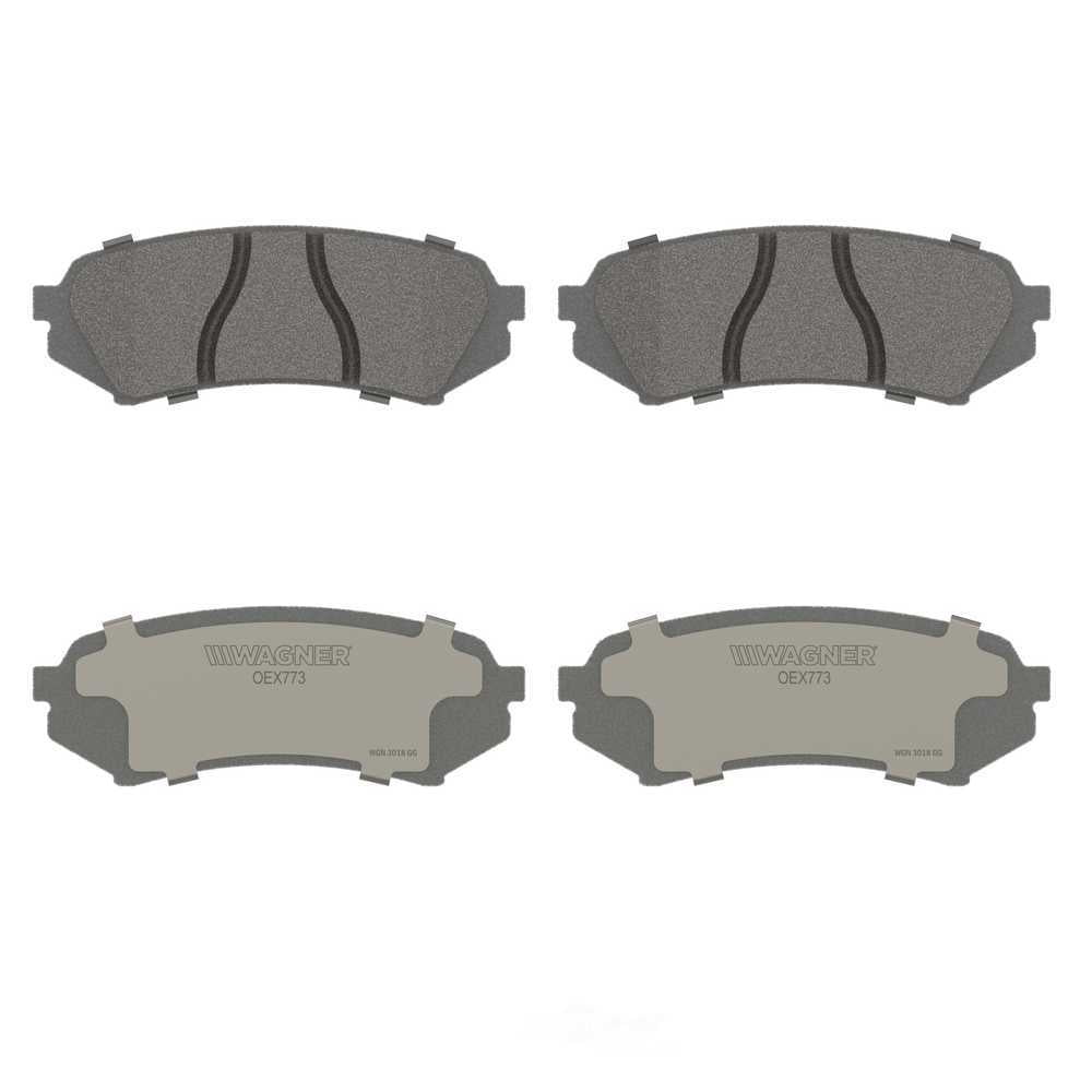 Wagner Brake OEX773 OEX Rear Disc Brake Pad Set Premium Ceramic