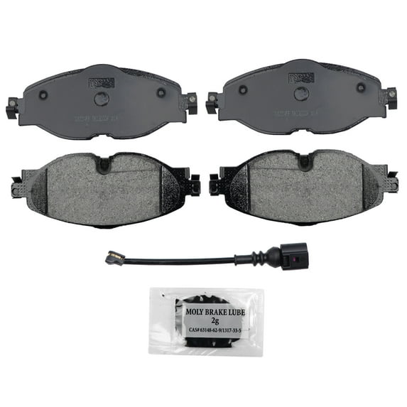 Wagner Brake QuickStop ZD1760 Ceramic Disc Brake Pad Set Fits select: 2019-2021 VOLKSWAGEN JETTA, 2022-2023 VOLKSWAGEN TAOS