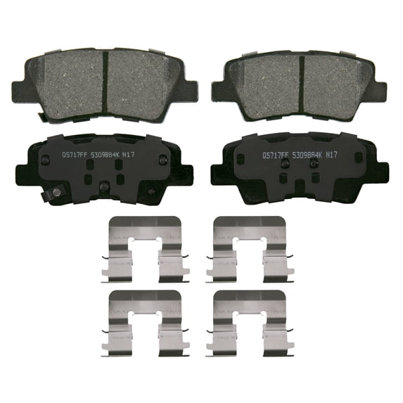 Wagner Brake QuickStop ZD1813 Ceramic Disc Brake Pad Set Fits select: 2016-2019 HYUNDAI SONATA, 2016-2020 KIA OPTIMA