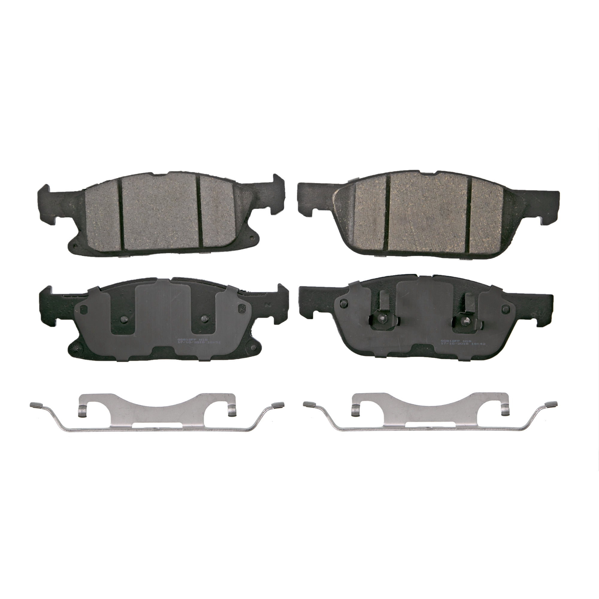 Wagner Brake QuickStop ZD1818A Ceramic Disc Brake Pad Set Fits select: 2017-2018 LINCOLN MKZ, 2017-2020 LINCOLN CONTINENTAL