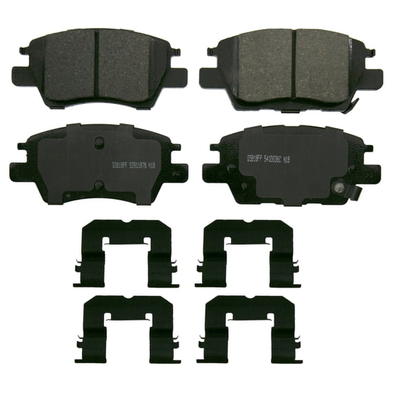 Wagner Brake QuickStop ZD1844 Ceramic Disc Brake Pad Set Fits select: 2016-2019 CHEVROLET CRUZE, 2016-2018 CHEVROLET VOLT