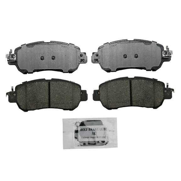 Wagner Brake QuickStop ZD2038 Ceramic Disc Brake Pad Set Fits select: 2018-2022 NISSAN KICKS, 2020-2021 NISSAN VERSA