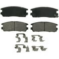 thumbnail image 1 of Wagner Brake QuickStop ZD580A Ceramic Disc Brake Pad Set Fits select: 1996-2000 ISUZU RODEO, 1994-1999 HONDA PASSPORT, 1 of 8