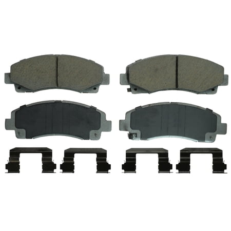 Wagner Brake ThermoQuiet QC1584 Ceramic Disc Brake Pad Set Fits select: 2015-2020 ACURA TLX, 2012-2014 HONDA RIDGELINE