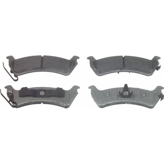 Wagner Brake ThermoQuiet Semi-Metallic Disc Brake Pad Set Fits select: 1997-1998 JEEP WRANGLER / TJ, 1994-1998 JEEP GRAND CHEROKEE