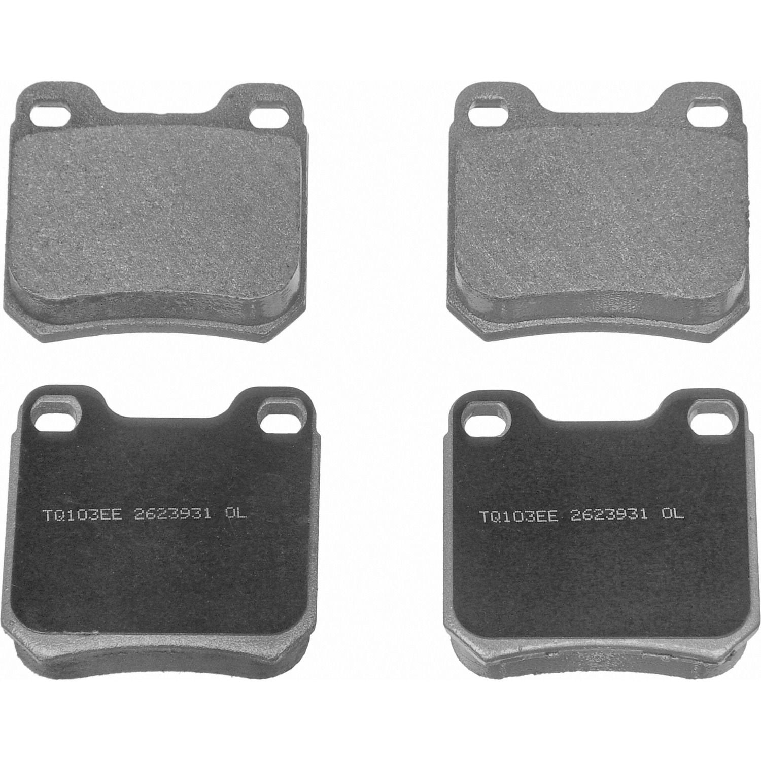 Wagner Brake ThermoQuiet Semi-Metallic Disc Brake Pad Set Fits select: 2001-2003 SATURN L200, 2001-2004 SATURN LW300