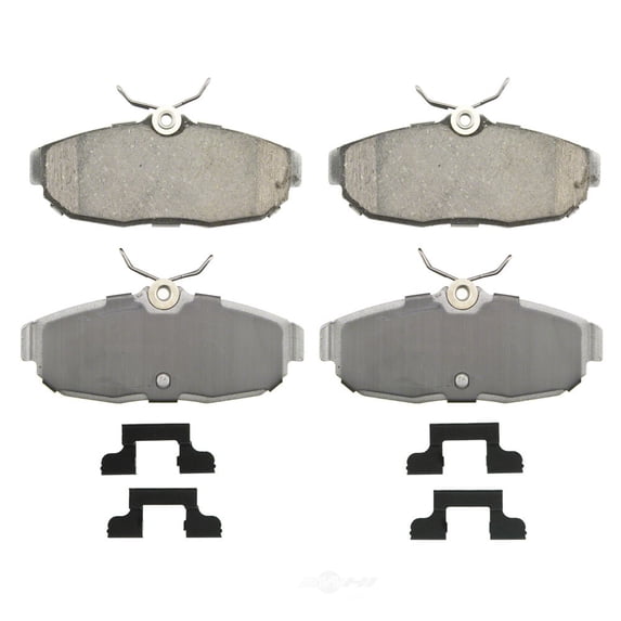 Wagner Brake Thermoquiet Ceramic Brake Pad Set Fits select: 2005-2006,2007-2014 FORD MUSTANG