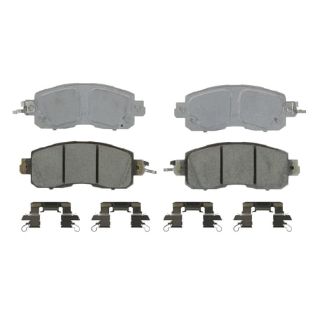 Wagner Brake Thermoquiet Ceramic Brake Pad Set Fits select: 2013-2020 NISSAN ALTIMA, 2014-2017 NISSAN LEAF