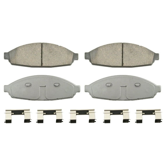 Wagner Brake Thermoquiet Ceramic Brake Pad Set QC931 Fits select: 2003-2011 MERCURY GRAND MARQUIS, 2003-2011 LINCOLN TOWN CAR