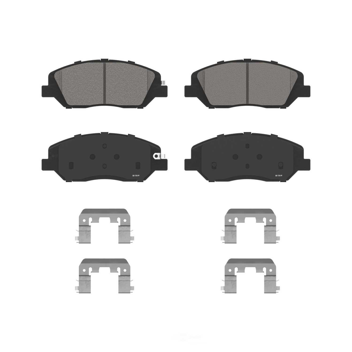 Wagner Brake ZD1917 QuickStop Front Disc Brake Pad Set Ceramic