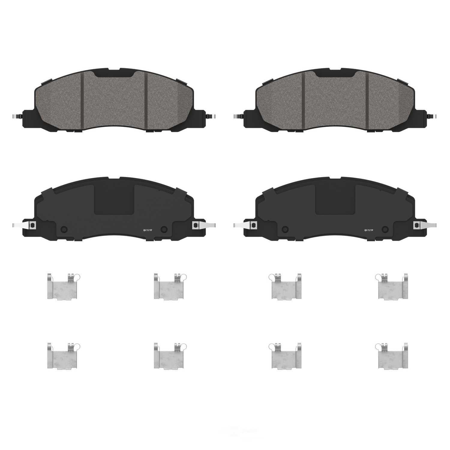 Wagner Brake ZD2230 QuickStop Front Disc Brake Pad Set Ceramic