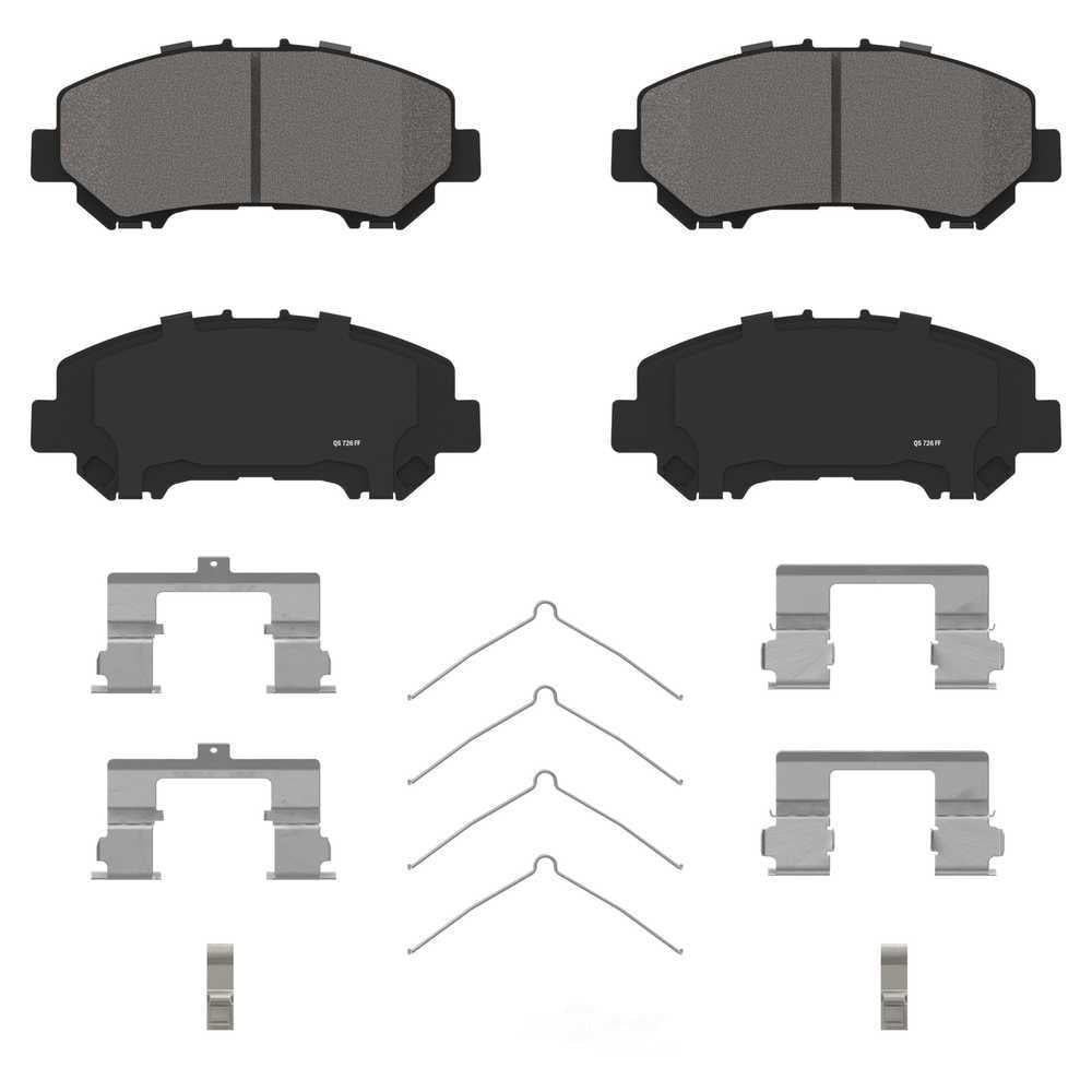 Wagner Brake ZD2243 QuickStop Front Disc Brake Pad Set Ceramic