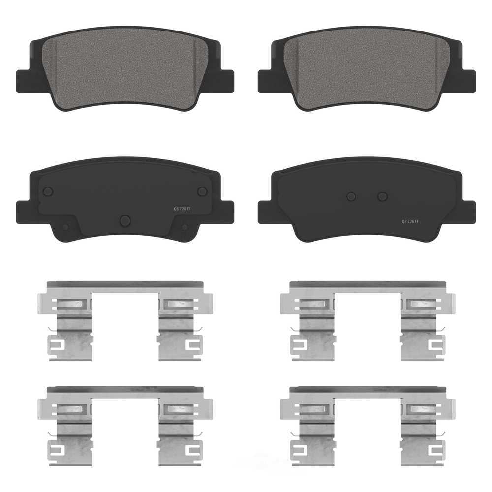 Wagner Brake ZD2299 QuickStop Rear Disc Brake Pad Set Ceramic