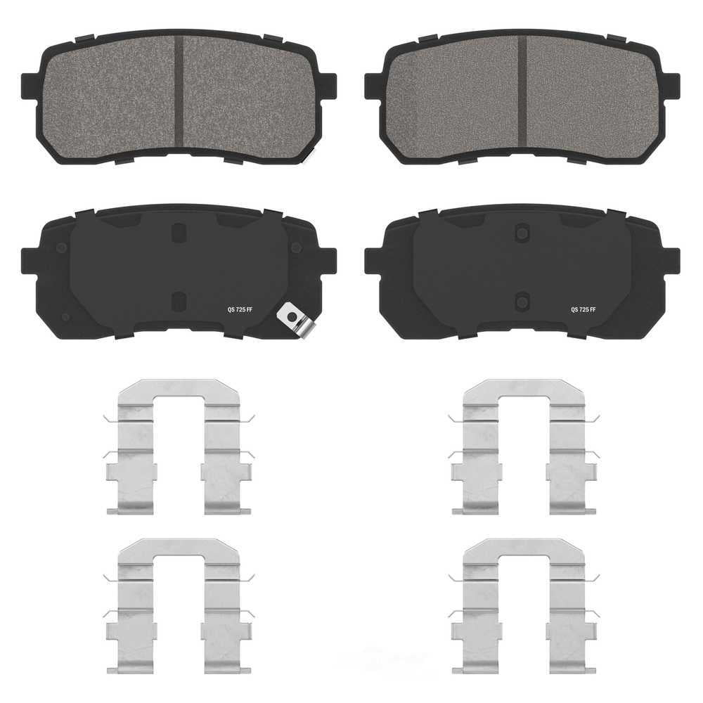 Wagner Brake ZD2309 QuickStop Rear Disc Brake Pad Set Ceramic