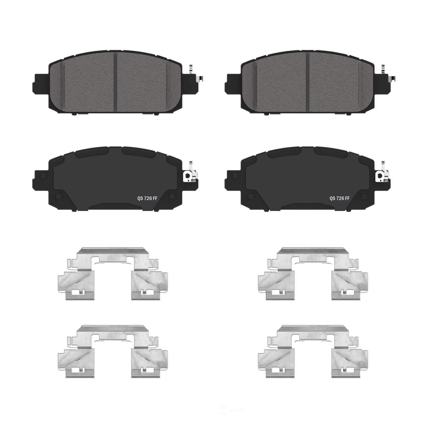 Wagner Brake ZD2310 QuickStop Front Disc Brake Pad Set Ceramic