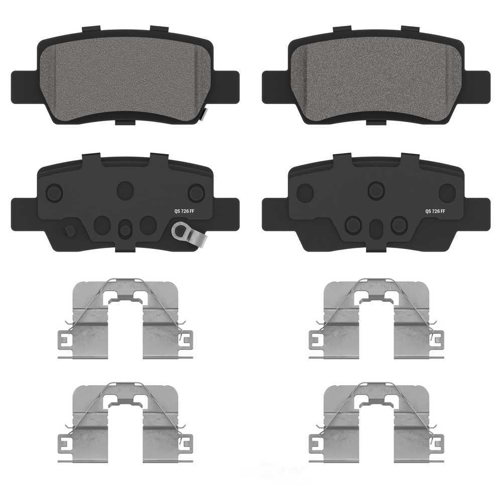 Wagner Brake ZD2373A QuickStop Rear Disc Brake Pad Set Ceramic