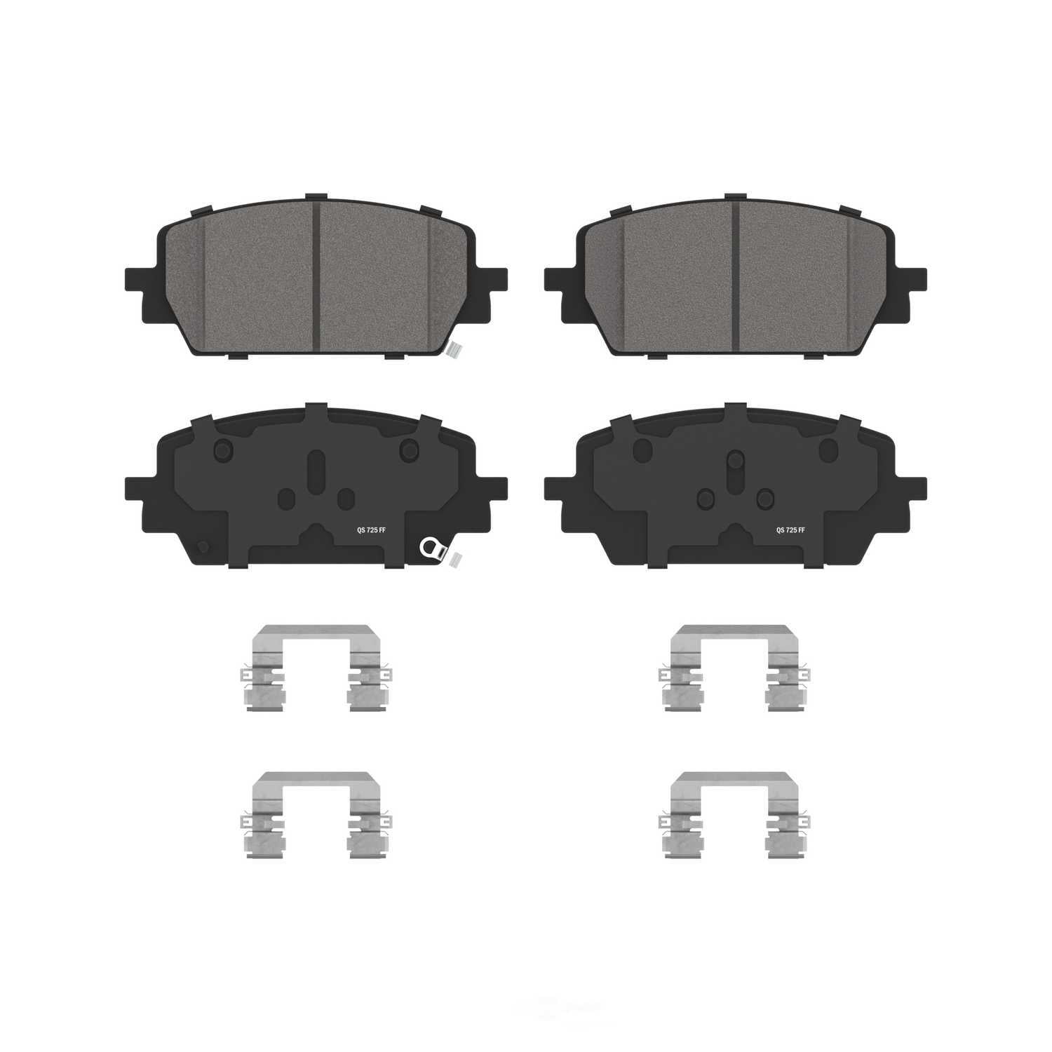 Wagner Brake ZD2380 QuickStop Front Disc Brake Pad Set Ceramic