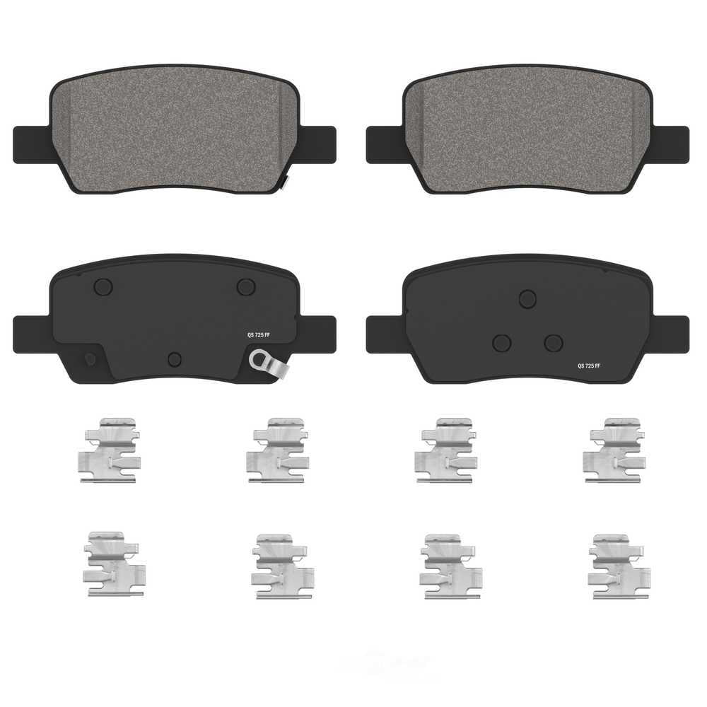 Wagner Brake ZD2381 QuickStop Rear Disc Brake Pad Set Ceramic