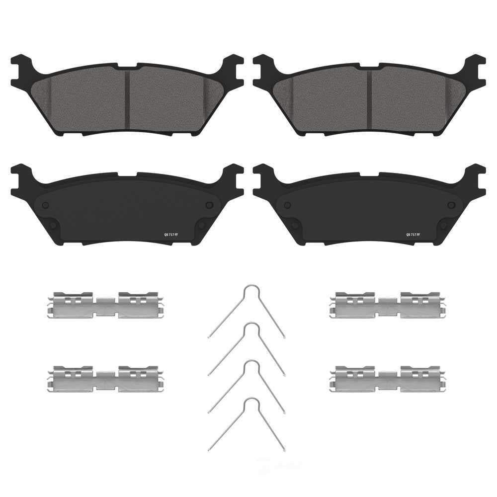 Wagner Brake ZD2383 QuickStop Rear Disc Brake Pad Set Ceramic