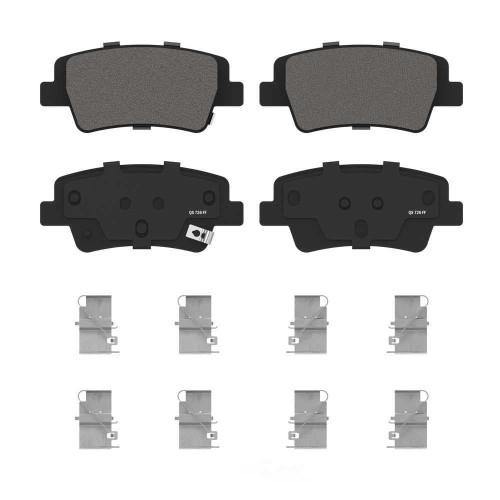 Wagner Brake ZD2395 QuickStop Rear Disc Brake Pad Set Ceramic
