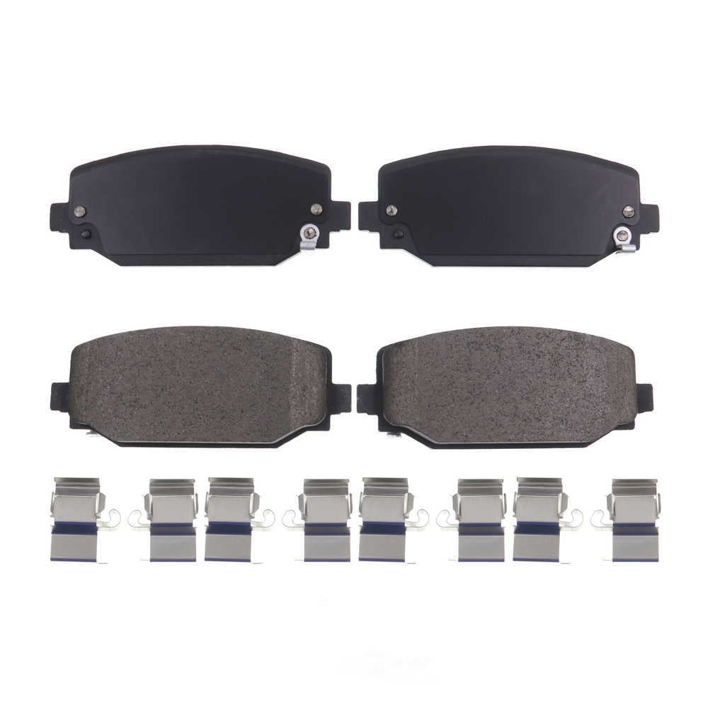 Wagner Brake ZD2411 QuickStop Rear Disc Brake Pad Set Ceramic
