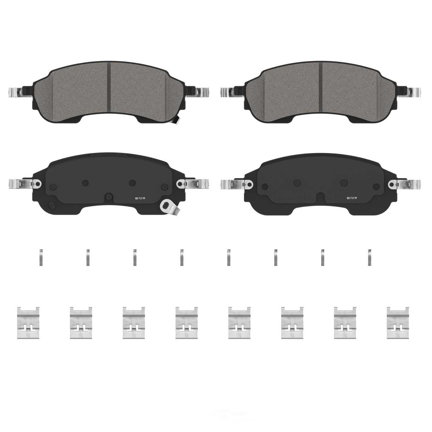 Wagner Brake ZD2414 QuickStop Rear Disc Brake Pad Set Ceramic
