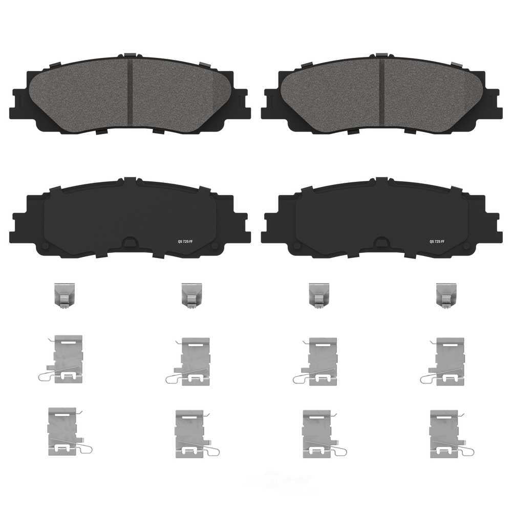 Wagner Brake ZD2439 QuickStop Rear Disc Brake Pad Set Ceramic