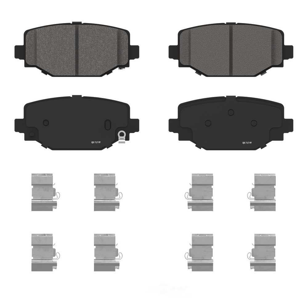 Wagner Brake ZD2460 QuickStop Rear Disc Brake Pad Set Ceramic