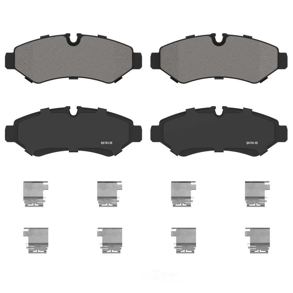 Wagner Brake ZX2201 QuickStop Rear Disc Brake Pad Set Semi-Metallic