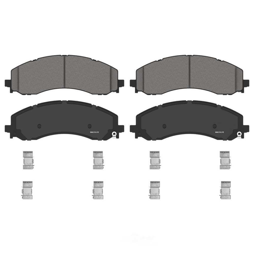 Wagner Brake ZX2223 QuickStop Front Disc Brake Pad Set Semi-Metallic