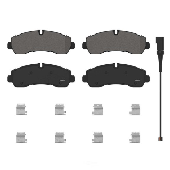 Wagner Brake ZX2281 QuickStop Rear Disc Brake Pad Set Semi-Metallic