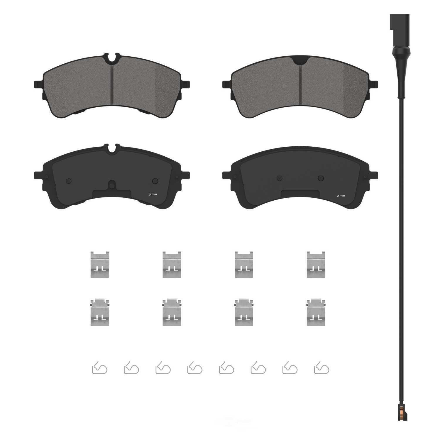 Wagner Brake ZX2388 QuickStop Rear Disc Brake Pad Set Semi-Metallic
