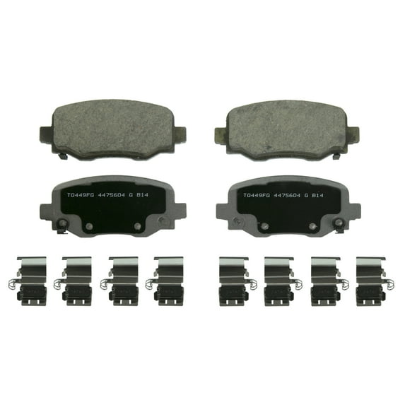Wagner Ceramic Disc Brake Pad Set QC1734 Fits select: 2014-2020 JEEP CHEROKEE, 2015-2017 CHRYSLER 200