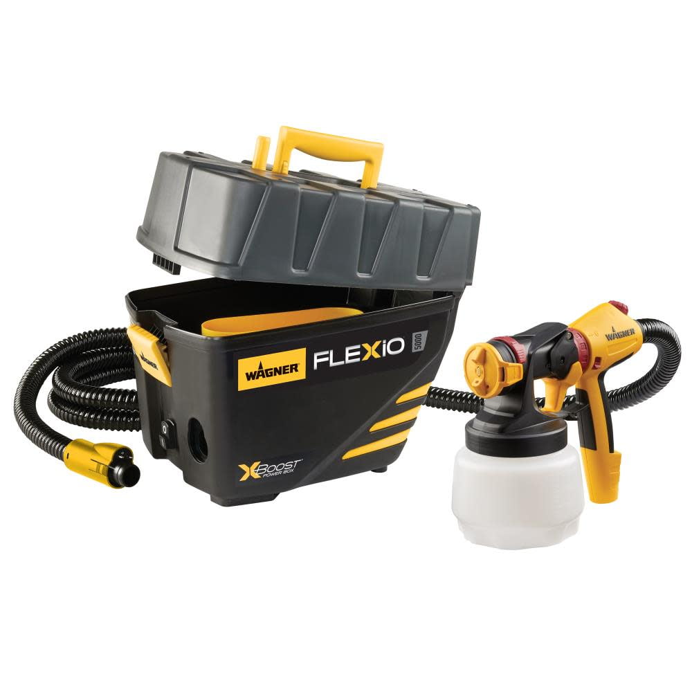 Wagner Flexio 5000 Paint Sprayer 2 Nozzles Included Turbine Base