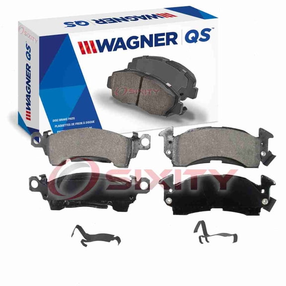 Wagner Front QS Disc Brake Pad Set compatible with Chevrolet K10 1975-1986