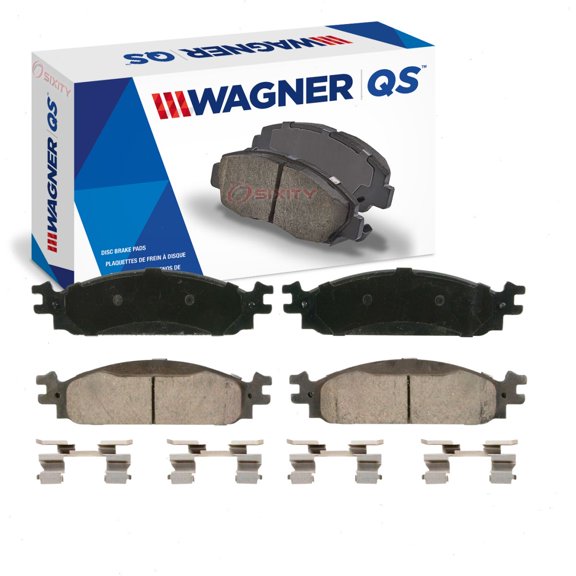 Wagner Front QS Disc Brake Pad Set compatible with Ford Taurus 3.5L V6 2010-2011