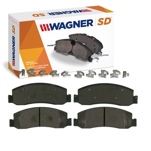 Wagner Front SD Disc Brake Pad Set compatible with Ford F-250 Super Duty 2008-2011