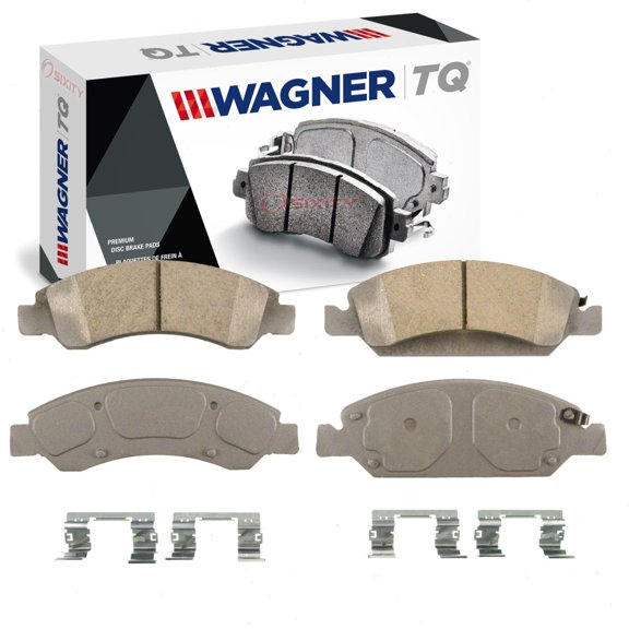 Wagner Front TQ Disc Brake Pad Set compatible with Chevrolet Silverado 1500 2008-2019