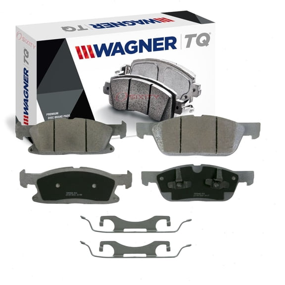 Wagner Front TQ Disc Brake Pad Set compatible with Ford Fusion 1.5L 2.0L 2.7L L4 V6 2017-2018