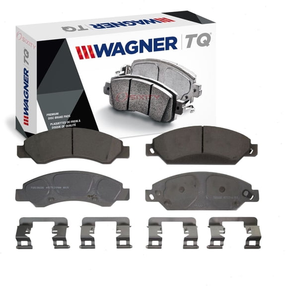 Wagner Front TQ Disc Brake Pad Set compatible with GMC Sierra 2007-2010