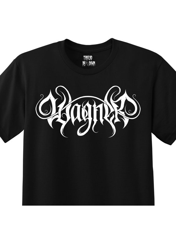 Wagner Heavy Metal Style Classical Music Graphic T-Shirt